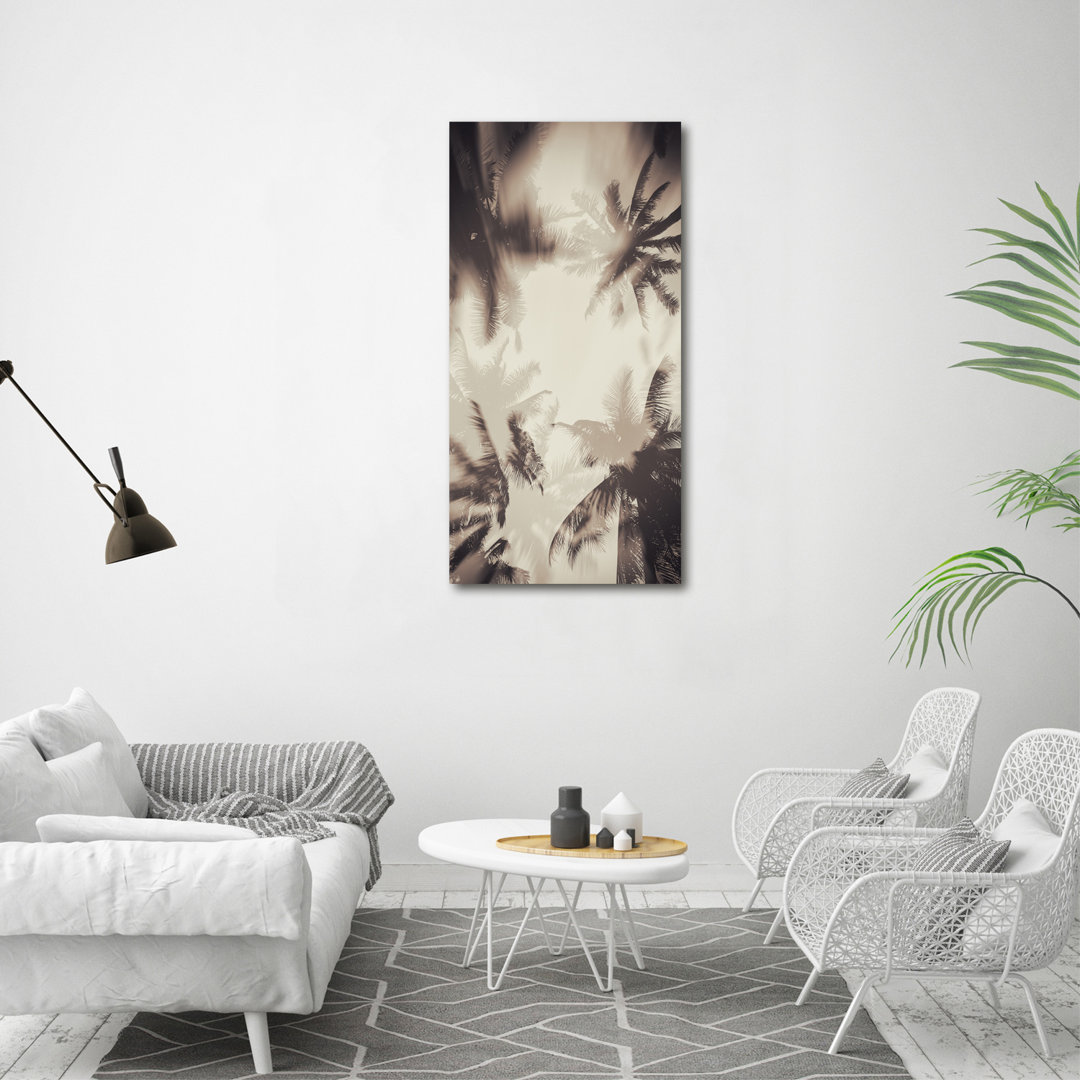 Palm Trees - Wrapped Canvas Print