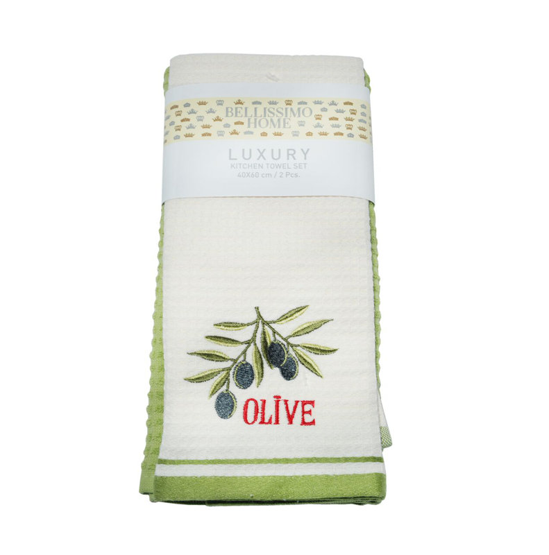 Cotton Embroidered Kitchen Towel