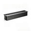 Ebern Designs Black Freestanding Electric Fireplace Insert-1537889808