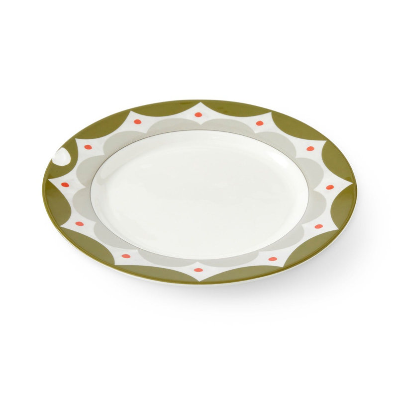 11" Geo Dinner Plate