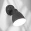 Grey Industrial Style Directional Switched Wall Light
