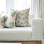 Housse de coussin Bodhi bleue à motif floral, 56 x 56 cm-135247333-135247335