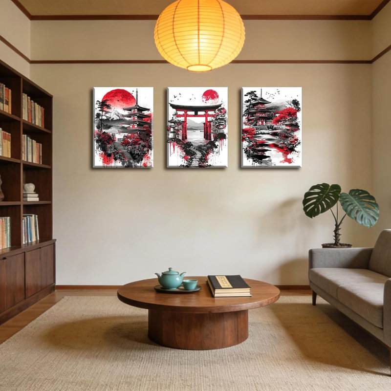 3 Piece Wrapped Canvas Print