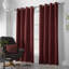 Nalaiyah Velvet Chenille Eyelet Curtains-1315062717-1315062716