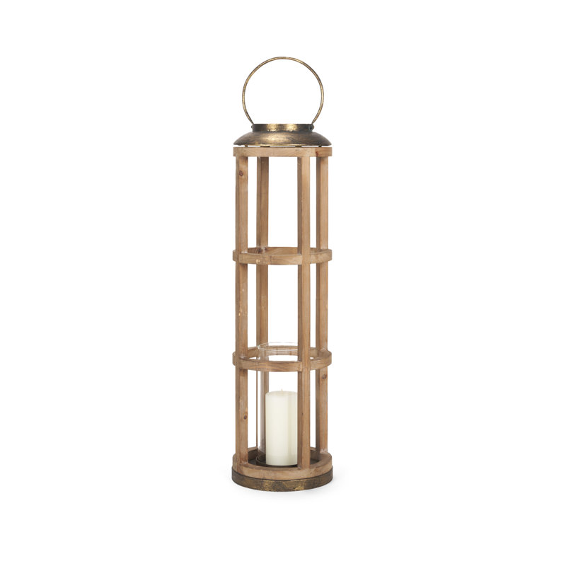Andy Lantern, 35" H x 8.3" W x 8.3" D