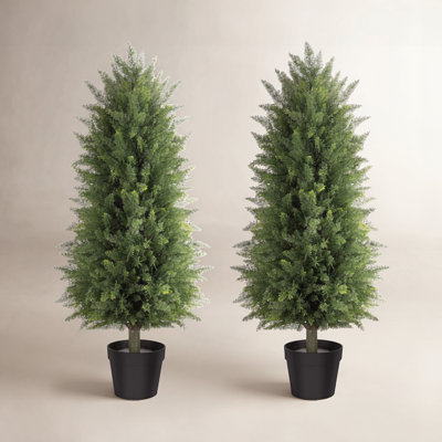 48" /36" Artificial Cedar New Leaf Set