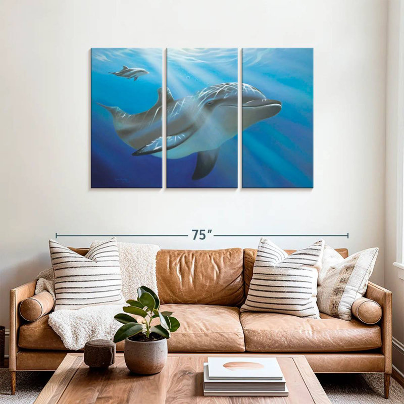 Brampt Evening Dive, 36" H x 57" W