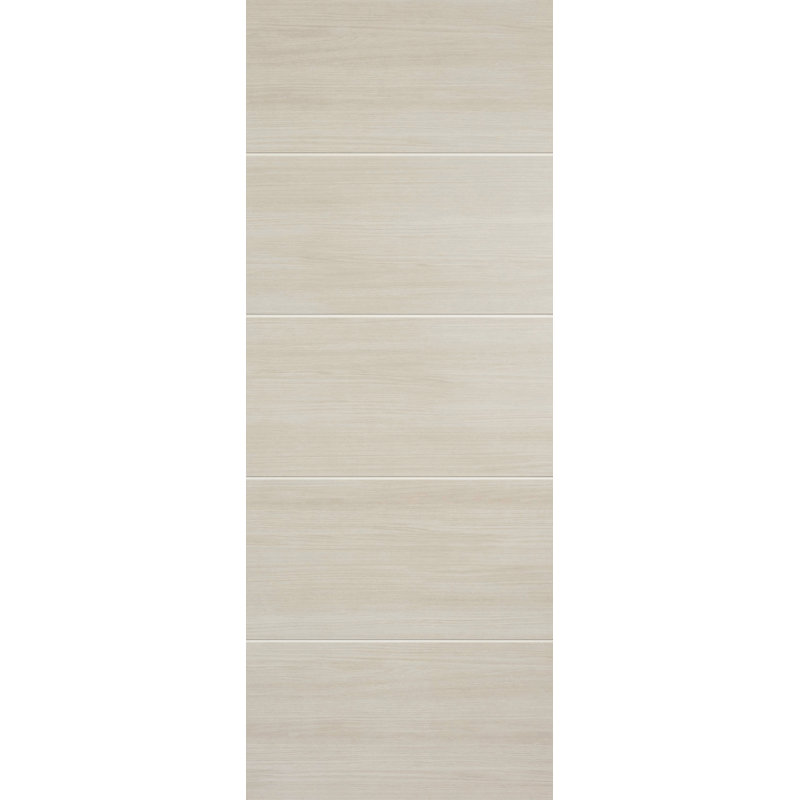 Santandor Laminate Ivory Internal Door, 198.1cm H x 61cm W x 3.5cm D