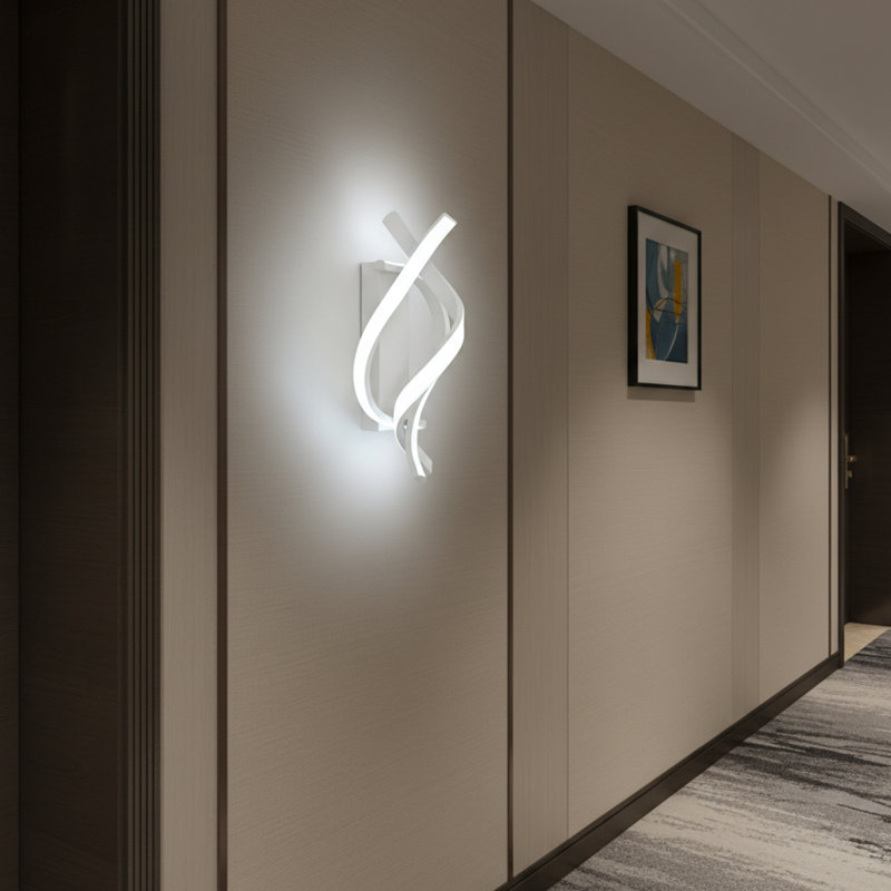 Luminaire mural, applique murale à DEL, lampe murale créative, Blanc, 3 000 K