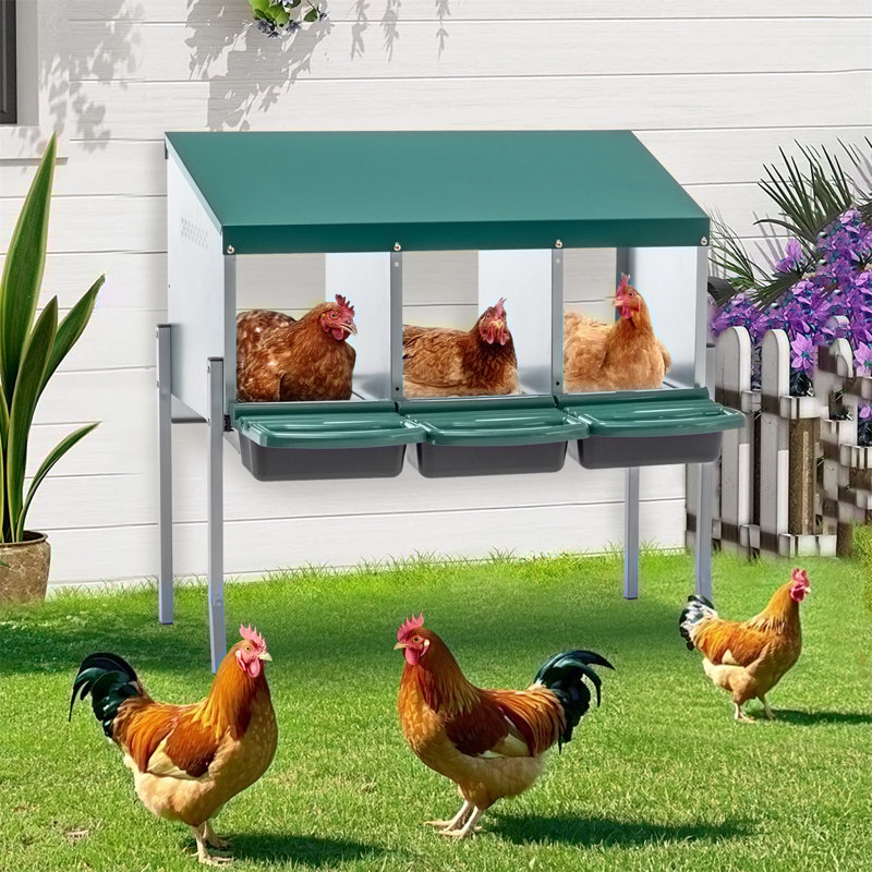 Boîtes gigognes à 3 trous avec pieds