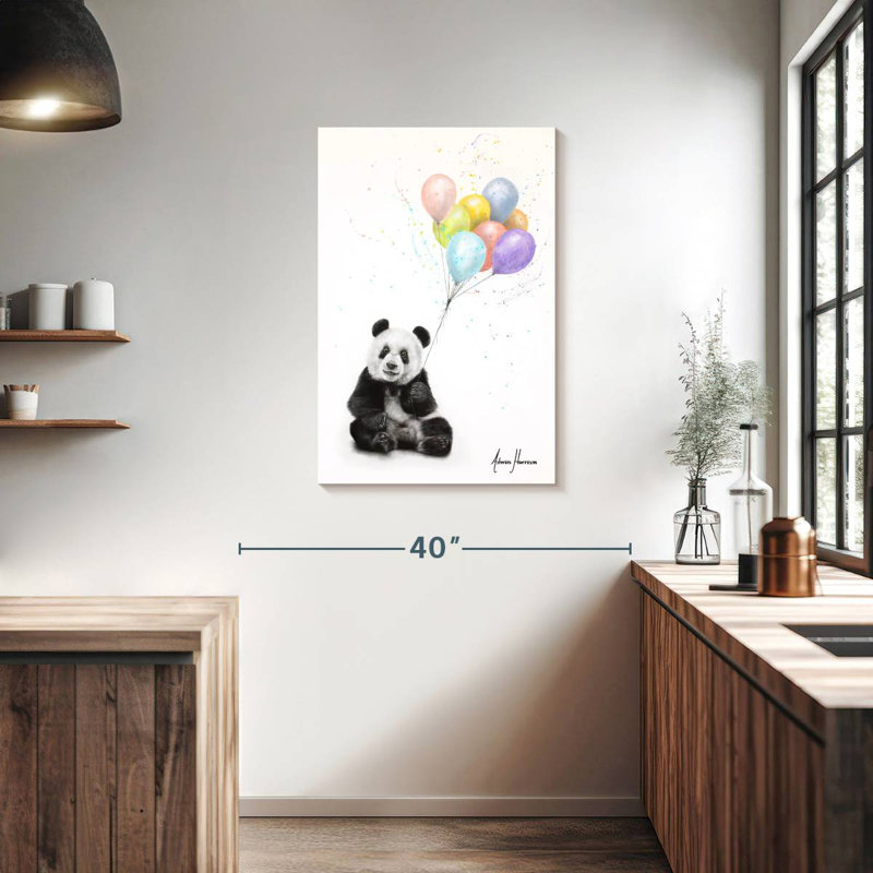 Brampt Panda Party, H 36 po x l 24 po