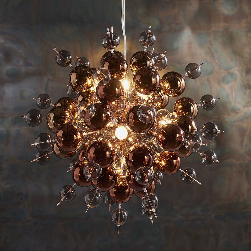 Azpurua 9 - Light Crystal Chandelier, Copper