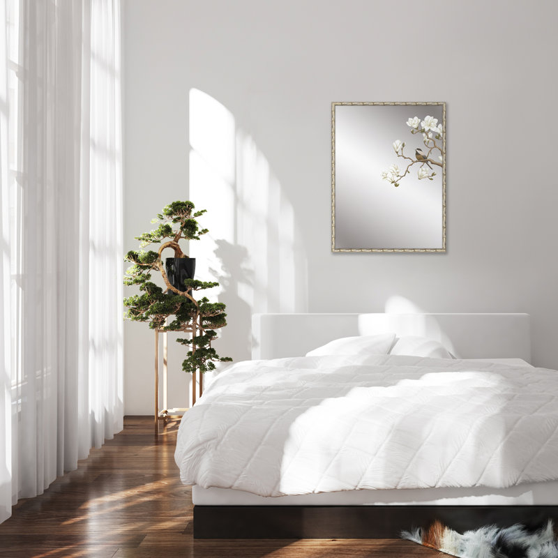 Oriental Magnolia I Mirror, 41.5" H x 31.5" W