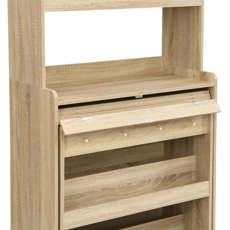 Compact Multifunctional Buffet With Hutch And Foldable Dining Table, Ideal For Small Spaces And Efficient Storage
