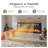 Electric Fireplace Recessed And Wall Mounted-809695942