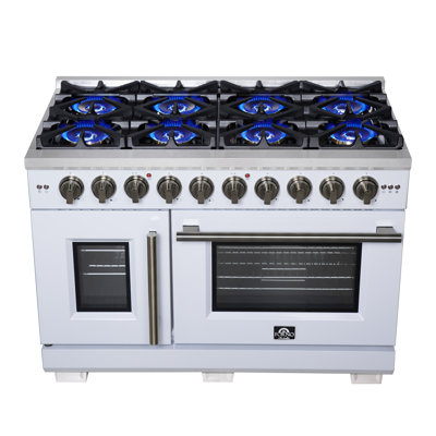 Capriasca 48 French Door Gas Range
