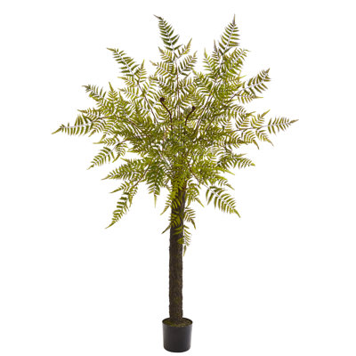 80'' Faux Fern Tree in Planter