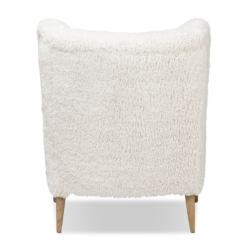 Sedoni Chair, White Teddy
