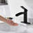 Single-handle Bathroom Faucet with Drain Assembly-86794401