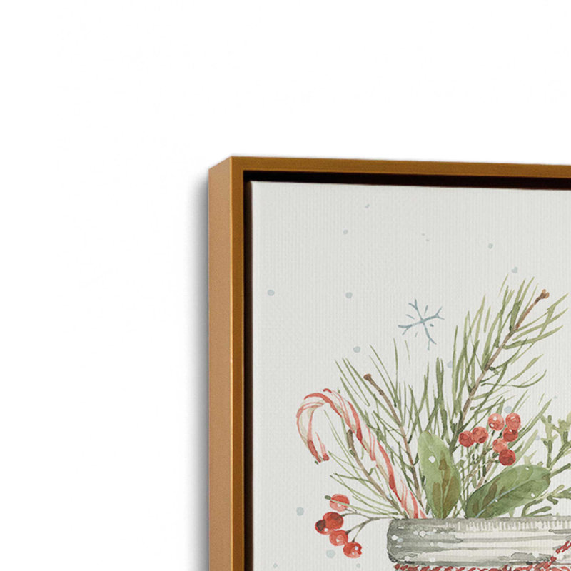«Lennetta I» par Lisa Audit, reproduction d'art sur toile, 8" H x 12" W, Framed Print without Mat, Gold