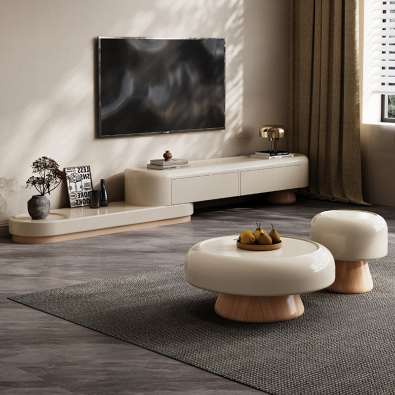 Meuble télé et table basse style français