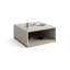 Alexsia Floor Shelf Coffee Table with Storage