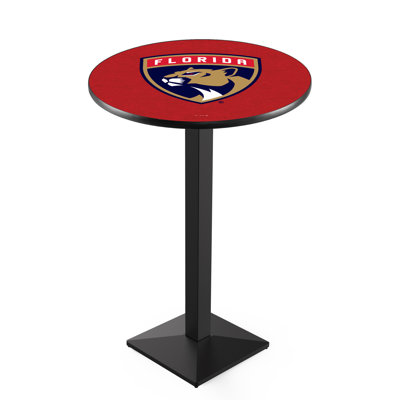 Round Metal Base Dining Table