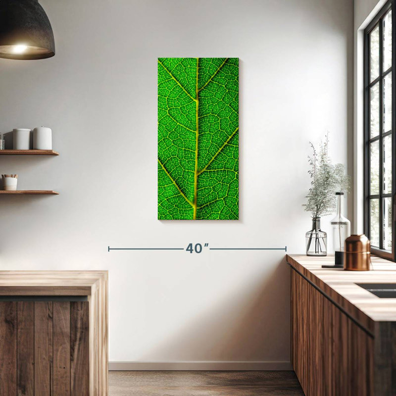 Green Leaf, 36" H x 18" W