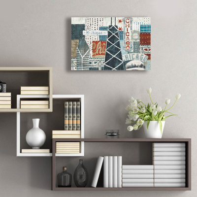 Art mural en verre «Hey Chicago 3» par Michael Mullan