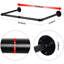 Fritch 32.6'' Metal Industrial Pipe Clothing Rack
