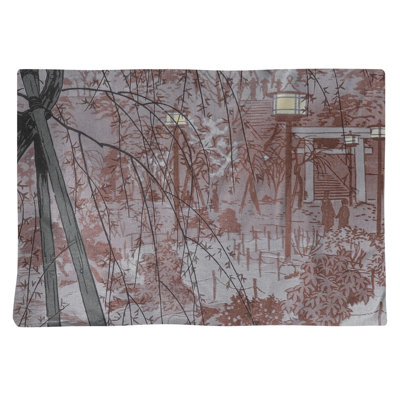 Kasamatsu Shiro Polyester, Cotton Abstract Rectangle Placemat