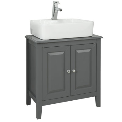 Knott 60cm Single Bathroom Vanity Base Only