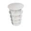 Range-chaussures rotatif 7 360 blanc