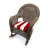 Outdoor Wicker Cushion Set for Bench and 2 Seats-986222381