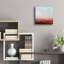 «Misty Orange And Red» par William Mccarthy, art mural en verre acrylique, 24 po x 24 po-50658833