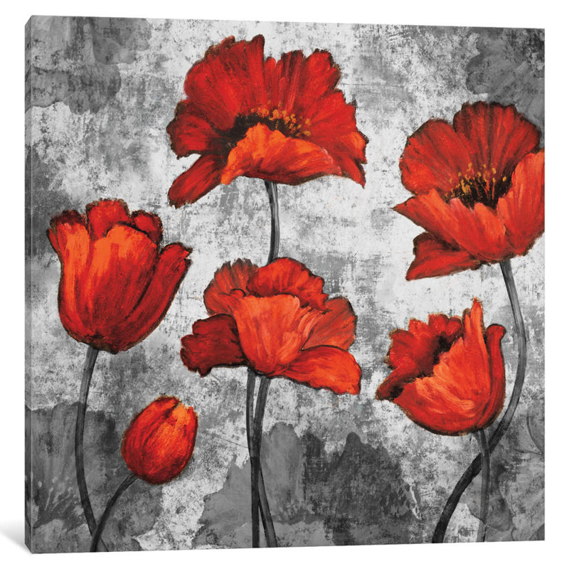 Evening Red I by Brian Francis - Wrapped Canvas Print, 93.98 cm H x 93.98 cm W x 3.175 cm D