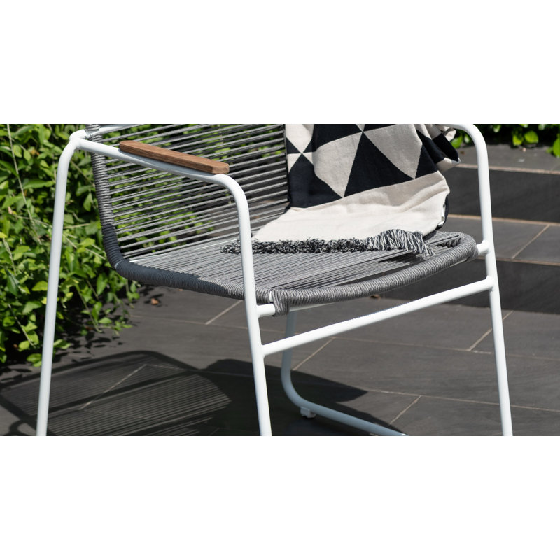 9Pc FSC Teak And Aluminum Outdoor Patio Dining Set