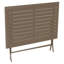 Telemanus Rectangular Metal Folding Outdoor Bistro Table , cm W cm D-865773883-865861505