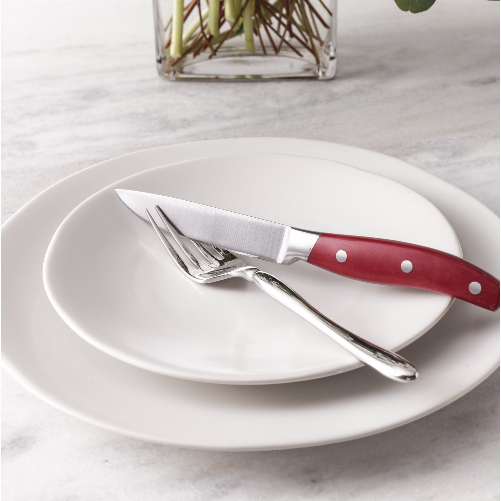 Heirloom 12" Dinner Plate, Linen