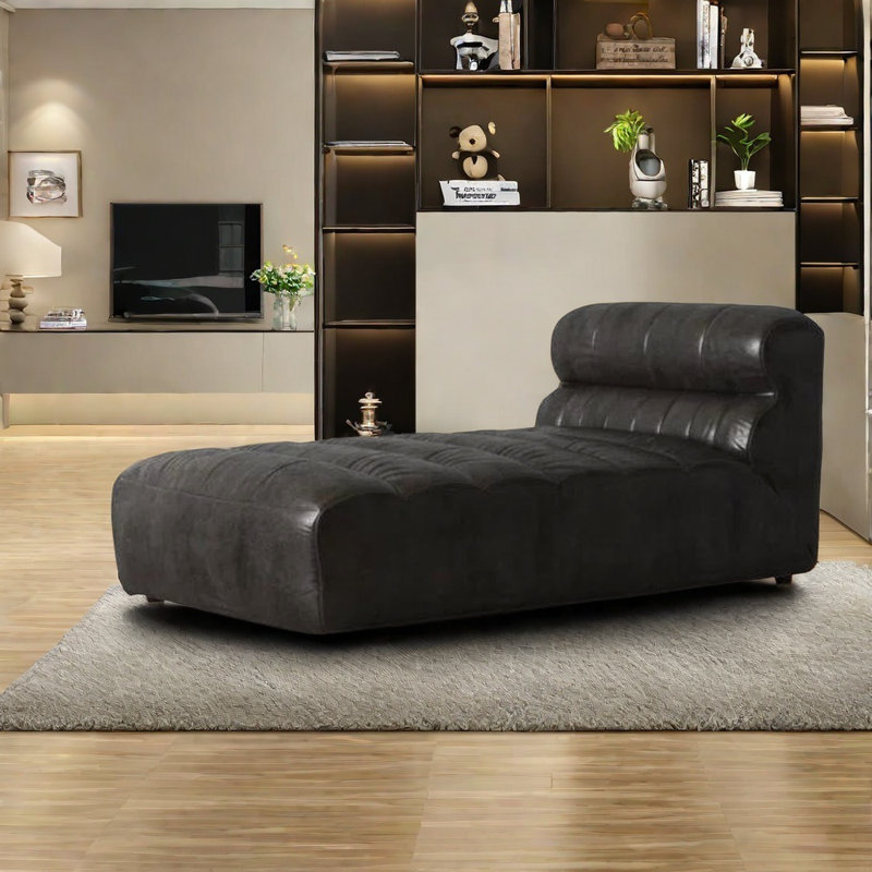 Élégante chaise tendance en pin, Noir, noir, noir, noir