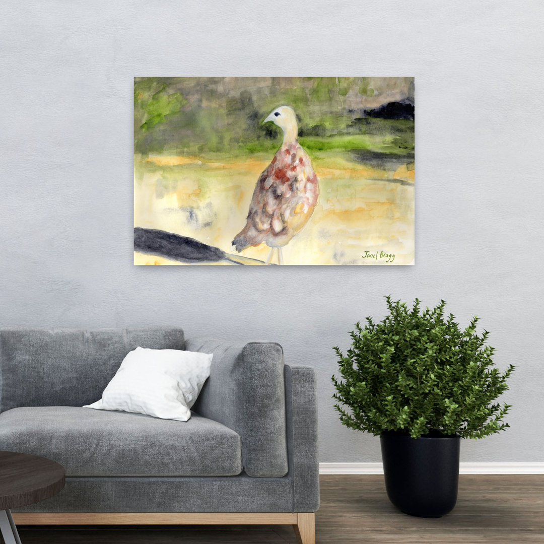 Contemporary Art Abstract Contemporary Bird Landscape Wildlife Wall Art