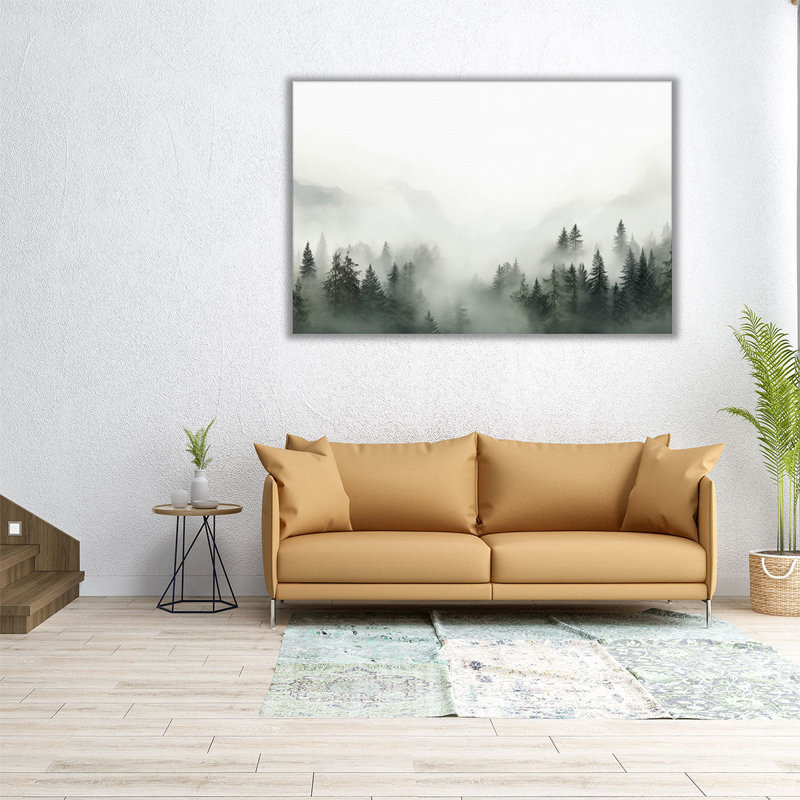 Misty Forest Whispers, 20" H x 30" W