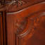 Cortina Honey Walnut 3 Drawer Combo Dresser with Mirror