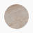 Outdoor/Indoor Lightweight Concrete Side Table,Travertine Finish