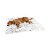 Best Friends by Sheri Calming Shag Fur Pet Throw Blanket