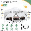 3 x 4.5m Steel Canopy-104725242