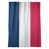 Bleu marine / blanc / rouge écarlate