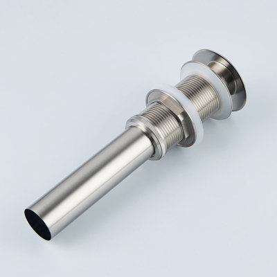 Standard Pop-Up Bathroom Sink Drain Without Overflow