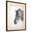 Zebra Sculpture - Single Picture Frame Print