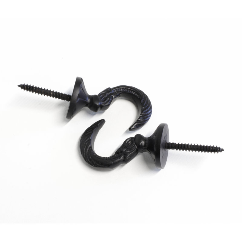 Sabre Brass Wall Wall Hook, Oil Bronze Black